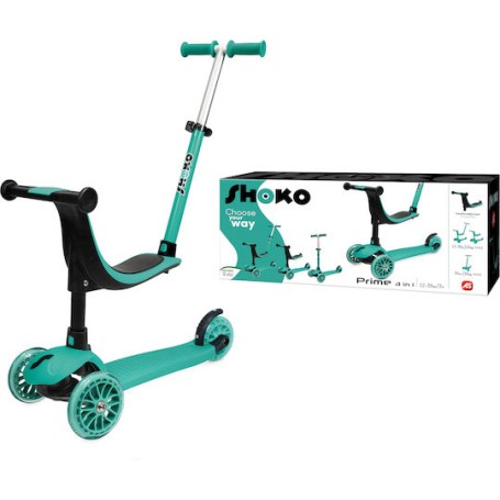 AS Shοko Scooter Premium 3 In 1 Tropical Mist Για 12+ Μηνών 5004-50532 AS Shοko Scooter Premium 3 In 1 Tropical Mist Για 12+ Μηνών 5004-50532