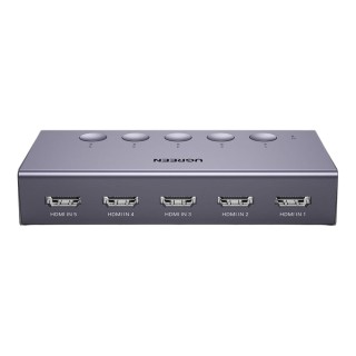 UGREEN CM568 25857 HDMI Switch 5 θέσεων 4K/60Hz