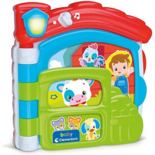 Baby Clementoni Βρεφικό Εκπαιδευτικό Βιβλιαράκι 1000-63723 Baby Clementoni Βρεφικό Εκπαιδευτικό Βιβλιαράκι 1000-63723