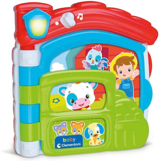 Baby Clementoni Βρεφικό Εκπαιδευτικό Βιβλιαράκι 1000-63723 Baby Clementoni Βρεφικό Εκπαιδευτικό Βιβλιαράκι 1000-63723