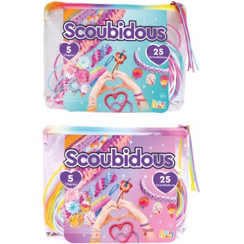 HappiHobbi Scoubidous Τσαντάκι Με 25 Scoubidous & Αξεσουάρ Για 6+ 1080-25569