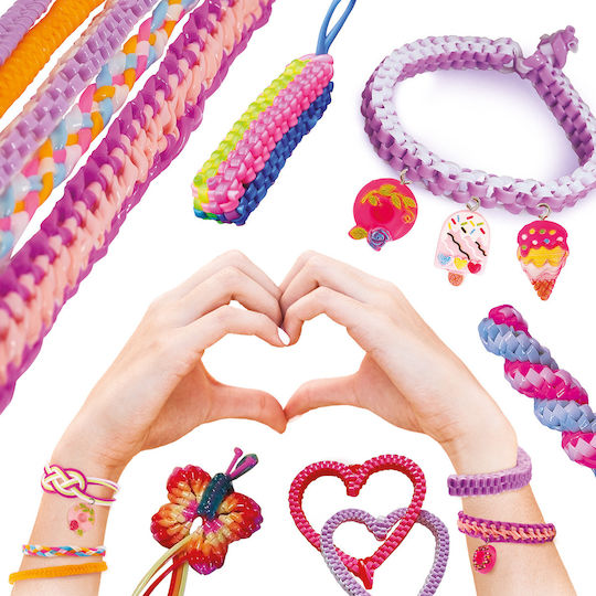 HappiHobbi Scoubidous Τσαντάκι Με 25 Scoubidous & Αξεσουάρ Για 6+ 1080-25569