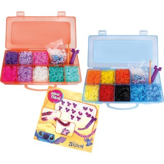 AS Plexi Flexi Disney Stitch Θήκη Με 2400 Λαστιχάκια & 12 Αξεσουάρ Για 5+ 1080-25578 AS Plexi Flexi Disney Stitch Θήκη Με 2400 Λαστιχάκια & 12 Αξεσουάρ Για 5+ 1080-25578