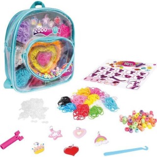 AS Plexi AS Plexi Flexi Σακίδιο Πλάτης Με 2000 Λαστιχάκια & 35 Αξεσουάρ Για 5+