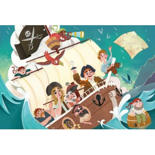 Clementoni Παιδικό Παζλ Eco Play For Future Maxi Yo Oh Oh! Pirates 24 τμχ 20258