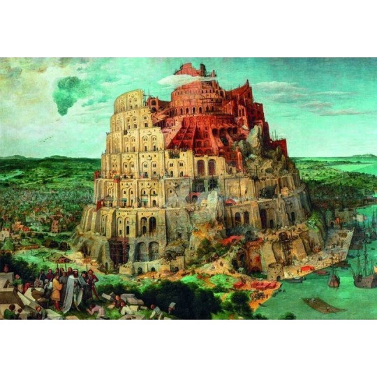 The Tower of Babel Puzzle 2D 1500pcs 31738