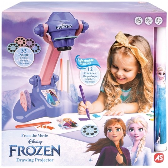 AS Λαμπάδα Προτζέκτορας Ζωγραφικής Frozen