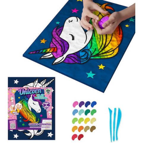 Splat Planet - ''Unicorn'' Ζωγραφική με Πηλό 30 x 30cm 124890 Splat Planet - ''Unicorn'' Ζωγραφική με Πηλό 30 x 30cm 124890