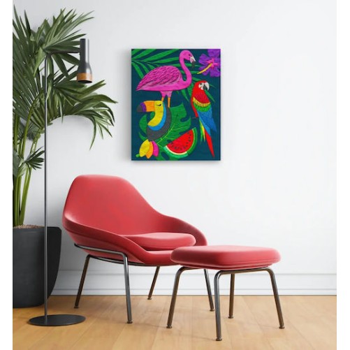 Splat Planet - ''Tropical'' Ζωγραφική με Πηλό 30 x 30cm 124889