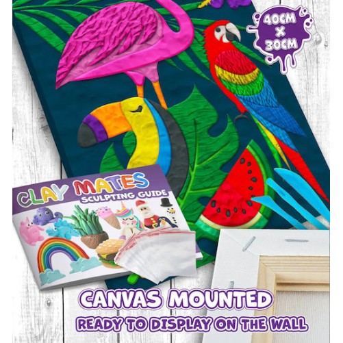 Splat Planet - ''Tropical'' Ζωγραφική με Πηλό 30 x 30cm 124889