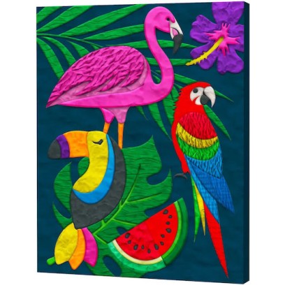 Splat Planet - ''Tropical'' Ζωγραφική με Πηλό 30 x 30cm 124889