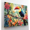 Splat Planet Σετ Diamond Painting “Toucan” σε Καμβά με Τελάρο 30x40cm