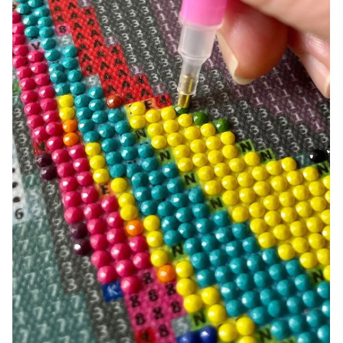 Splat Planet Σετ Diamond Painting “Penguin” σε Καμβά με Τελάρο 30x40cm