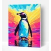 Splat Planet Σετ Diamond Painting “Penguin” σε Καμβά με Τελάρο 30x40cm
