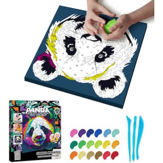 Splat Planet - ''Panda'' Ζωγραφική με Πηλό 30 x 30cm 124893 Splat Planet - ''Panda'' Ζωγραφική με Πηλό 30 x 30cm 124893