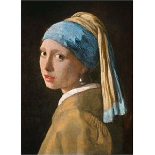 Clementoni Παζλ Museum Collection Vermeer: Κορίτσι με Μαργαριταρένιο Σκουλαρίκι 1000 τμχ - Compact Box