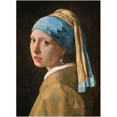 Clementoni Παζλ Museum Collection Vermeer: Κορίτσι με Μαργαριταρένιο Σκουλαρίκι 1000 τμχ - Compact Box