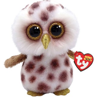 TY Beanie Boos Whoolie Χνουδωτή Κουκουβάγια Πιτσιλωτή 15εκ (1607-36574)