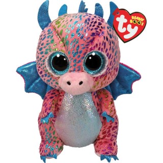 TY Beanie Boos Flint Χνουδωτός Δράκος Πολύχρωμος 15εκ (1607-37346)