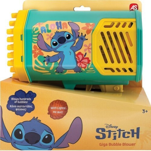 AS Giga Όπλο Μπουρμπουλήθρες Stitch Για 3+ Ετών (5200-01388)