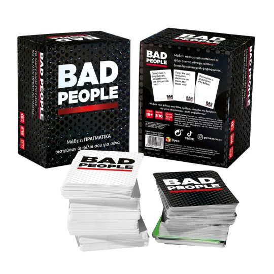 ΑS Games Επιτραπέζιο Bad People Για 18+ Ετών 1040-26222