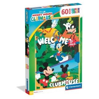 Clementoni Παιδικό Παζλ Maxi Super Color Disney Mickey Club House 60 τμχ (1200-26316)