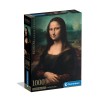 Clementoni 37094 Puzzle 1000pcs Museum Leonardo Gioconda with Poster