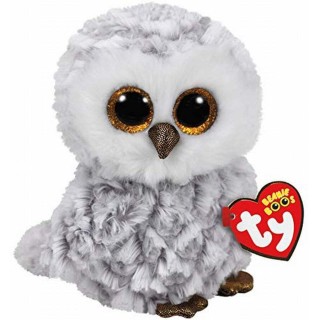 TY Plush Beanie Boos Owlette White Owl Reg for Ages 3+ 15 cm 538036