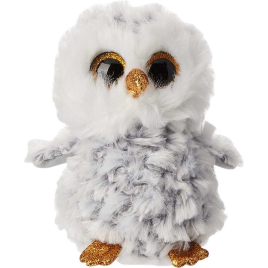 TY Plush Beanie Boos Owlette White Owl Reg for Ages 3+ 15 cm 538036