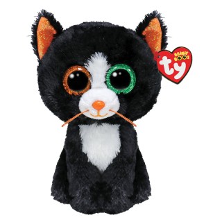 TY Beanie Boos Ασπρόμαυρη Γάτα 15εκ (1607-37388)