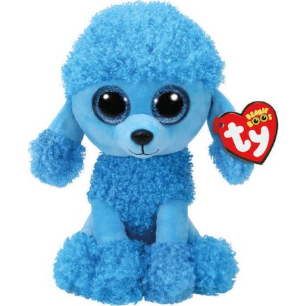 TY Λούτρινο Σκυλάκι Boos Mandy Blue Poodle 23 εκ.