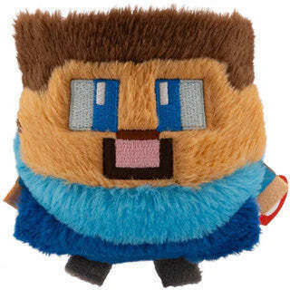 Ty Beanie Bouncers Minecraft Steve Λούτρινο Χνουδωτό Μπαλάκι (1607-83056)