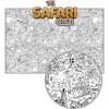 Splat Planet Γιγάντιο Τραπεζομάντηλο Ζωγραφικής “Safari” 240x120cm