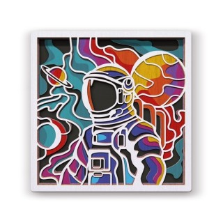 Splat Planet Ξύλινο Σετ Χειροτεχνίας "Space" 25x25cm Splat Planet Ξύλινο Σετ Χειροτεχνίας "Space" 25x25cm