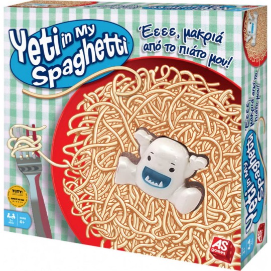 AS Games Επιτραπέζιο Yeti In My Spaghetti Για 4+ Ετών