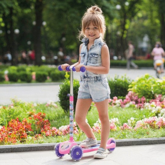 AS Scooter Plus Frozen με Φωτιζόμενες Ρόδες (5004-50276)