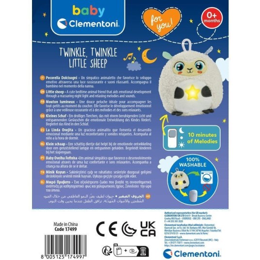 AS Baby Clementoni Twinkle Twinkle Little Sheep (1000-17499)