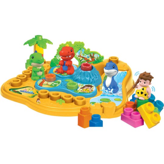 AS Baby Clementoni Clemmy Building Blocks Dinosaur Park Electronic