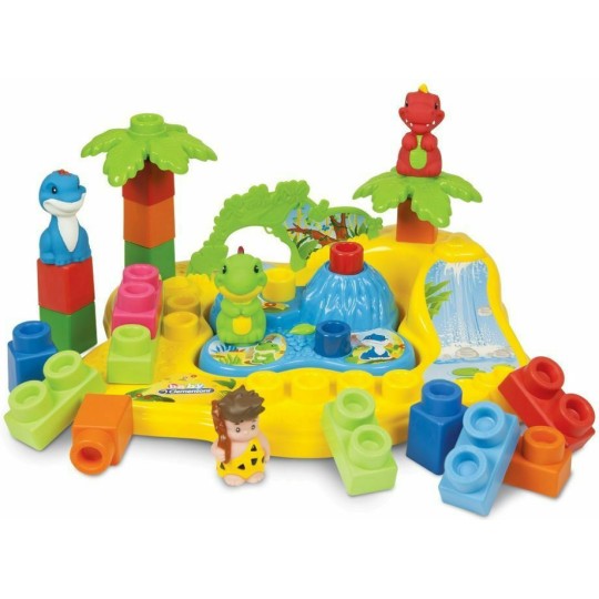 AS Baby Clementoni Clemmy Building Blocks Dinosaur Park Electronic
