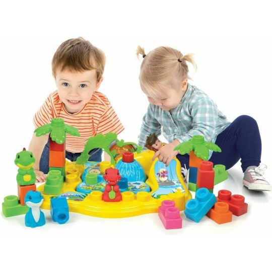 AS Baby Clementoni Clemmy Building Blocks Dinosaur Park Electronic