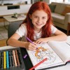 HappiHobbi White Drawing Markers with Double Tip Set 12pcs 1038-11059