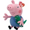 TY With Plush Toy Peppa Pig Peppa George 15cm 544802