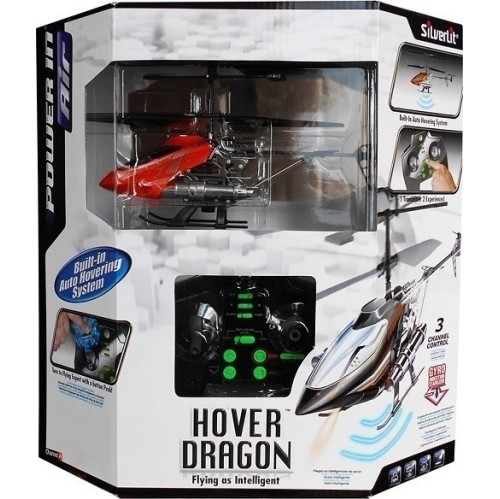 Silverlit Τηλεκατευθυνόμενο Ελικόπτερο I/R Hover Dragon Για 10+ Ετών AS7530-84670