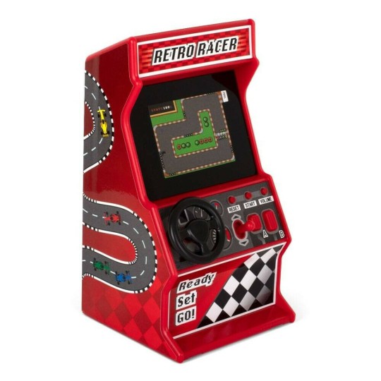 ThumbsUp! ORB Retro Mini Arcade Racing Game