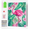 Splat Planet Σετ Diamond Painting "Flamingo" σε Καμβά με Τελάρο 30x40cm