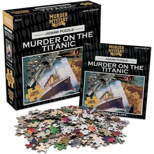 Murder On The Titanic Murder Mystery Puzzle 1000 Pieces Murder On The Titanic Murder Mystery Puzzle 1000 Pieces