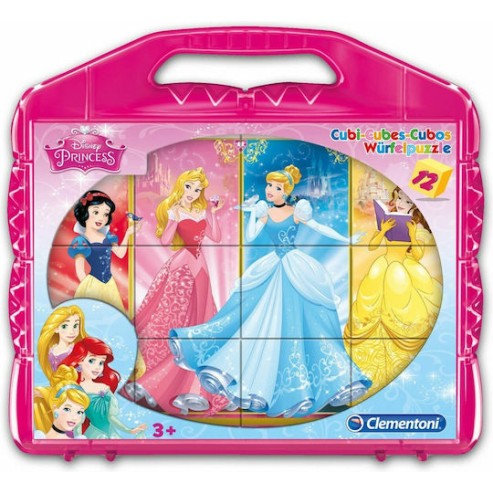 Clementoni 12 Κύβοι Disney-Princess 1100-41181