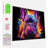 Splat Planet Σετ Diamond Painting “Neon Bulldog” σε Καμβά με Τελάρο 30x40cm Splat Planet Σετ Diamond Painting “Neon Bulldog” σε Καμβά με Τελάρο 30x40cm