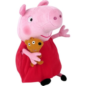 TY Χνουδωτό Beanie Babies Peppa Pig 23εκ