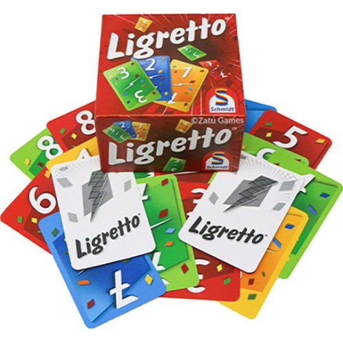 Kaissa Επιτραπέζιο Ligretto - Κόκκινο